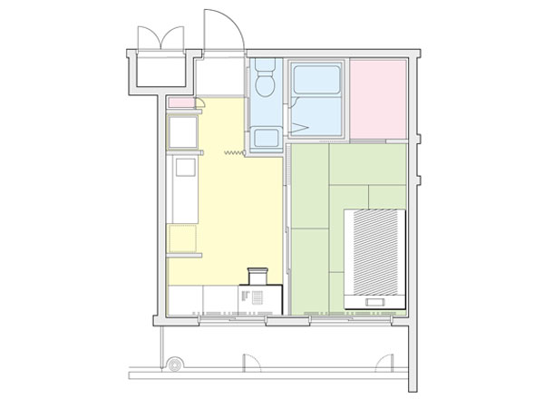 ２０タイプ間取り図